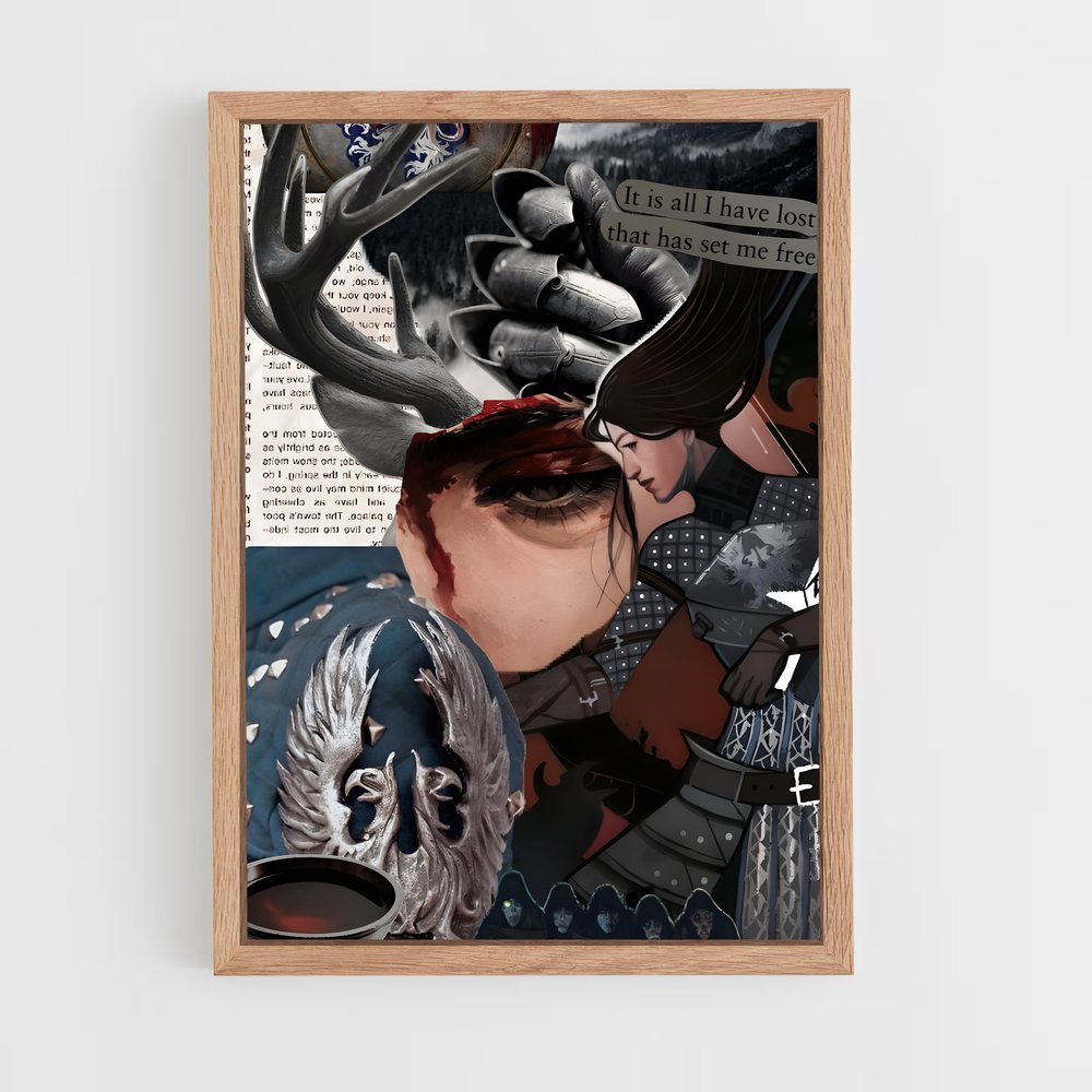 Poster L'Helm du Destin – affiche Dragon age (vue 4)